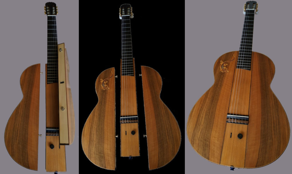 Guitare Osiris, Guitare Voyageuse et Modulaire - réalisée par Hervé BERARDET Maître Artisan Luthier, atelier Guitare et Création - © 2020 / Hervé BERARDET Maître Artisan Luthier - Genèse